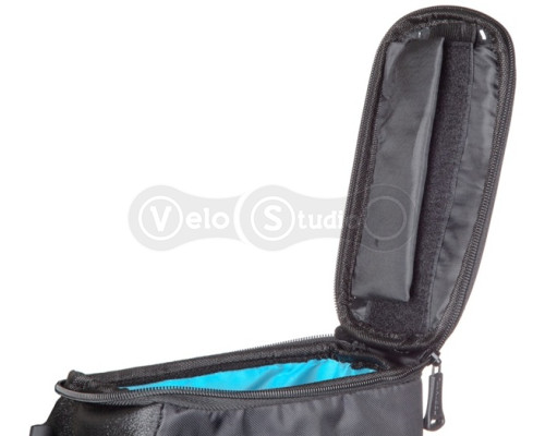 Сумка на раму под смартфон Roswheel 6.5 12496L-A5 цвет черный/зеленый