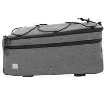 Велосумка на багажник Sahoo 141378, объём 8 литров, серая