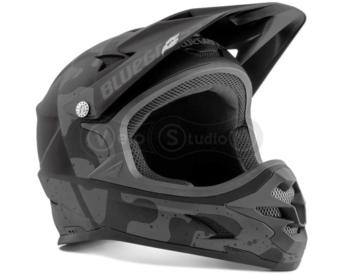 Вело шлем Bluegrass Intox Black Camo Matt S (54-56)