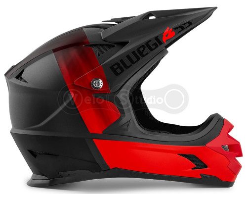 Вело шлем Bluegrass Intox Black Red Matt M (56-58)
