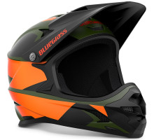 Вело шлем Bluegrass Intox CE Green Orange | Matt M (56-58)