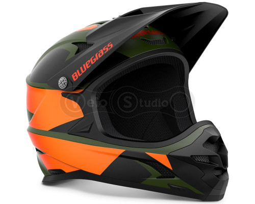 Вело шолом Bluegrass Intox CE Green Orange Matt XS ( 52-54 )