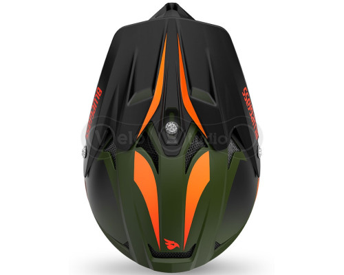 Вело шолом Bluegrass Intox CE Green Orange Matt XS ( 52-54 )