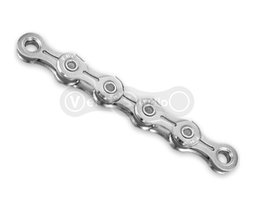 Цепь KMC X10EL Silver 10 скоростей 114 звеньев + замок