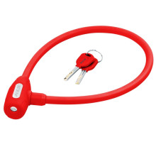 Замок KLS Jolly 12x650 мм красный