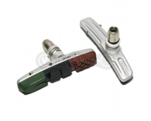 Тормозные колодки Alligator VB-660 72 мм картриджные серебристые