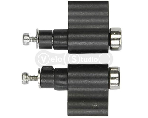 Тримач гідролінії Alligator Gripper I на раму/вилку чорний