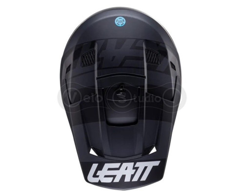 Мотошлем Leatt Helmet Moto 3.5 Black S (55-56 см) + Маска Velocity 4.5