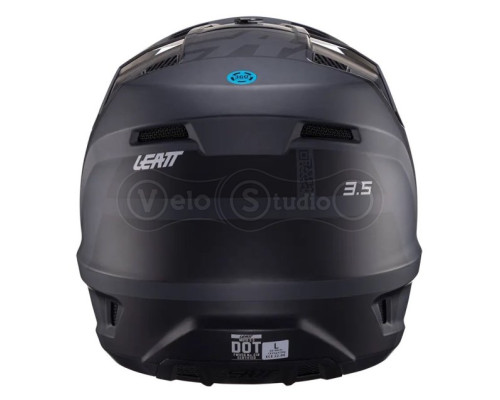 Мотошлем Leatt Helmet Moto 3.5 Black S (55-56 см) + Маска Velocity 4.5