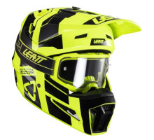 Мотошлем Leatt Helmet Moto 3.5 Citrus XS (53-54 см) + Маска Velocity 4.5