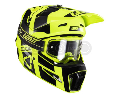 Мотошолом Leatt Helmet Moto 3.5 Citrus XS (53-54 см) + Маска Velocity 4.5