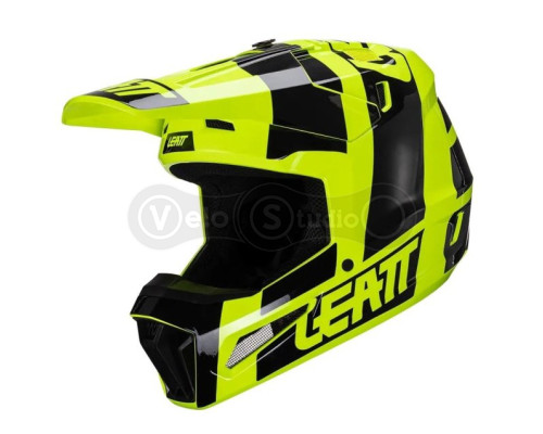 Мотошолом Leatt Helmet Moto 3.5 Citrus XS (53-54 см) + Маска Velocity 4.5