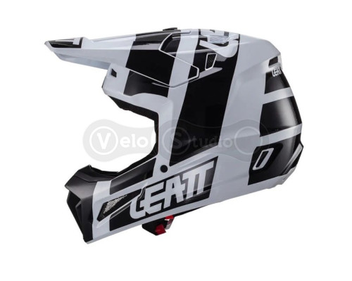 Мотошолом Leatt Helmet Moto 3.5 White S (55-56 см) + Маска Velocity 4.5