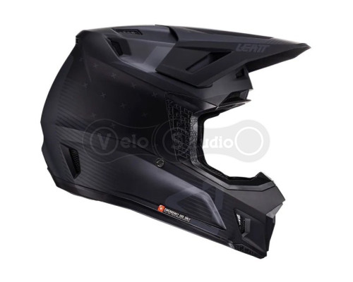 Мотошолом Leatt Helmet Moto 7.5 Stealth M (57-58 см) + Маска Velocity 4.5