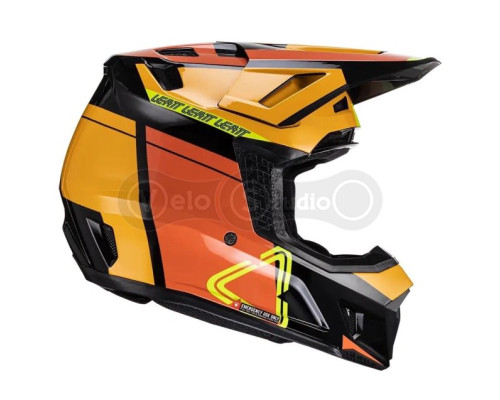 Мотошолом Leatt Helmet Moto 7.5 Citrus L (59-60 см) + Маска Velocity 4.5