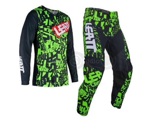 Мото костюм LEATT Ride Kit 3.5 Lime размер 38/XXL