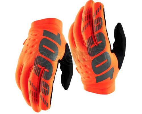 Зимние перчатки RIDE 100% BRISKER Cold Weather Fluo Orange размер S