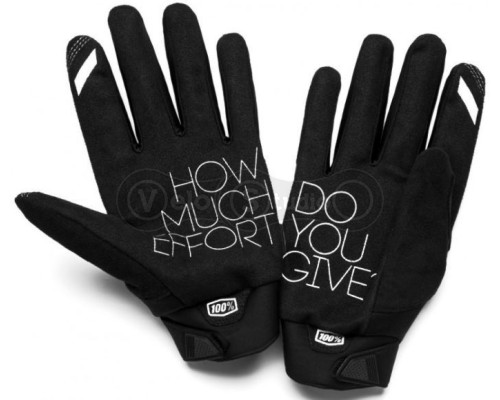 Зимние перчатки RIDE 100% Brisker Glove Grey размер L