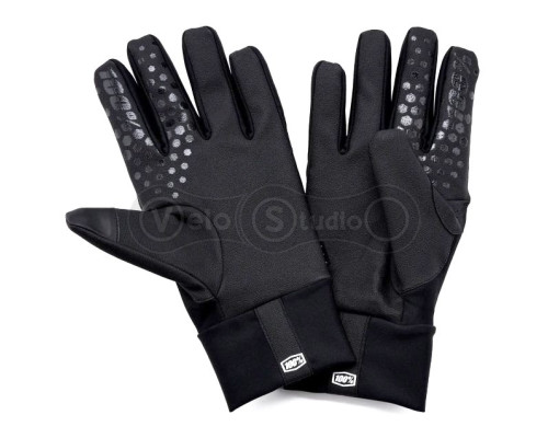 Зимние перчатки RIDE 100% Brisker Hydromatic чёрные размер L