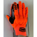 Перчатки Ride 100% Cognito Smart Shock Fluo Orange размер XXL