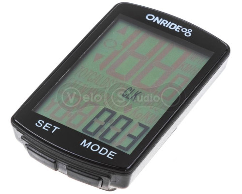 Велокомп'ютер ONRIDE Pilot 17W бездротовий 17 функцій