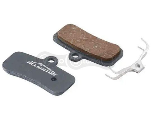 Тормозные колодки Alligator HK-BP035 для Shimano BR-M8120, BR-M7120, BR-MT520, BR-MT420 полуметалл