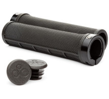 Грипсы ONRIDE GripOne чёрные с чёрными замками