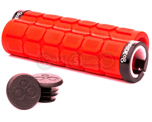 Грипси ONRIDE GripControl червоні з чорними замками