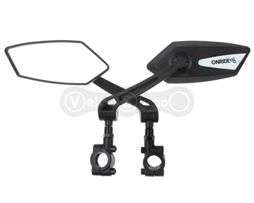 Велосипедное зеркало ONRIDE Gaze левое