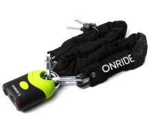 Замок велосипедний ланцюг ONRIDE Hulk 50 8x1000 мм