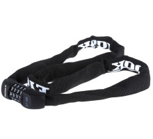 Вело замок цепь ETOOK ET355 4 x 900 мм с кодовым замком чёрный