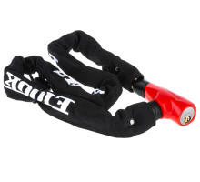 Вело замок ланцюг ETOOK ET455 6 x 1000 мм червоний