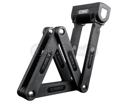 Вело замок фолдинговый ETOOK ET590 5 х 1100 мм красный