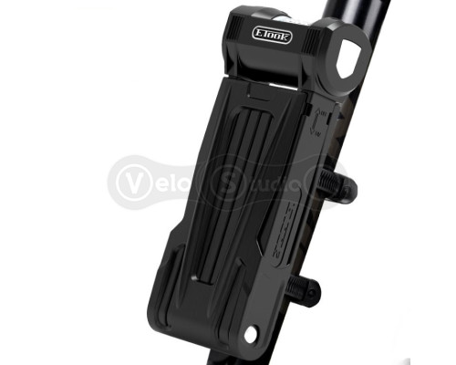 Вело замок фолдинговый ETOOK ET590 C 5 х 1100 мм с кодовым замком