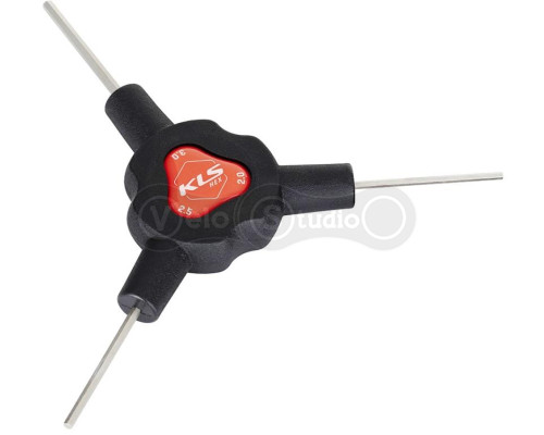 Ключ KLS Ypsi HEX Small шестигранники 2, 2.5 и 3 мм