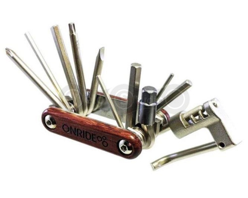 Мультитул ONRIDE ONRIDE Turn с выжимкой цепи 11 функций