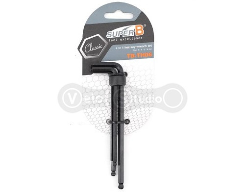 Набор шестигранников SuperB TB-TH06 3 / 4 / 5 / 6 мм