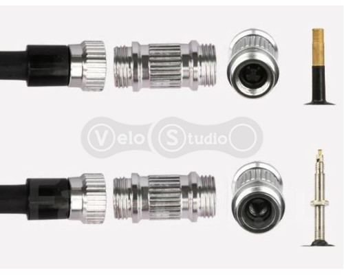 Насос Giyo GP-89 c манометром, шлангом и регулировкой давления 80/120 psi