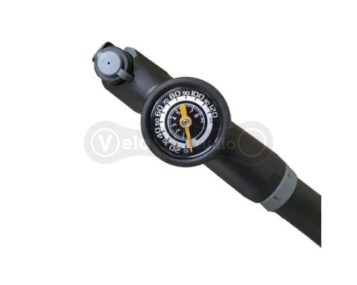 Ручний насос GIYO GP-871S 120 PSI з манометром та шлангом