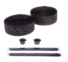 Обмотка керма ONRIDE Whip Cork, EVA-піна із пробкою чорна