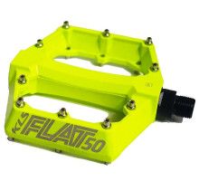 Педали KLS Flat 50 BB желтые