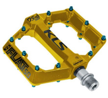 Педали KLS Flat 50 желтые