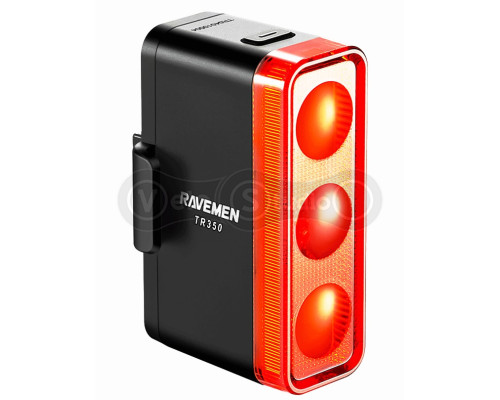 Мигалка задняя Ravemen TR350 с датчиком движения 350 лм с датчиком движения
