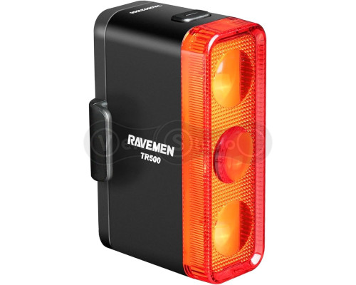 Мигалка задняя Ravemen TR500 USB 500 Люмен с датчиком движения