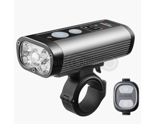 Велосипедная фара Ravemen PR2400 USB 2400 Люмен (беспроводная кнопка в комплекте)