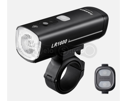 Велосипедна фара Ravemen LR1600 USB 1600 люмен (бездротова кнопка в комплекті)