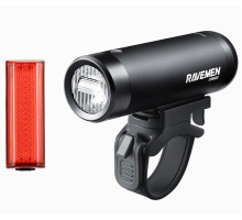 Набір фара + мигалка Ravemen CR600+TR20, 600+20 Люмен
