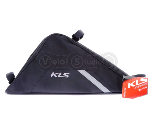 Сумка под раму KLS Triangle ECO (объем 2,5 литра) чёрная