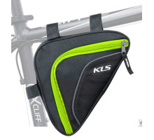 Сумка под раму KLS Wedge ECO (объем 0,9 литра) лайм
