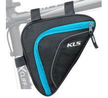 Сумка под раму KLS Wedge ECO (объем 0,9 литра) синяя